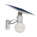 Lampadaire solaire puissant boule zs-r12 4w multi modes 7