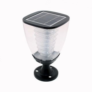Lampe solaire puissante de poteau 100 lumens julia2 ip 65