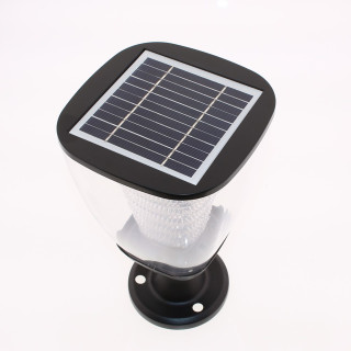 Lampe solaire puissante de poteau 100 lumens julia2 ip 65