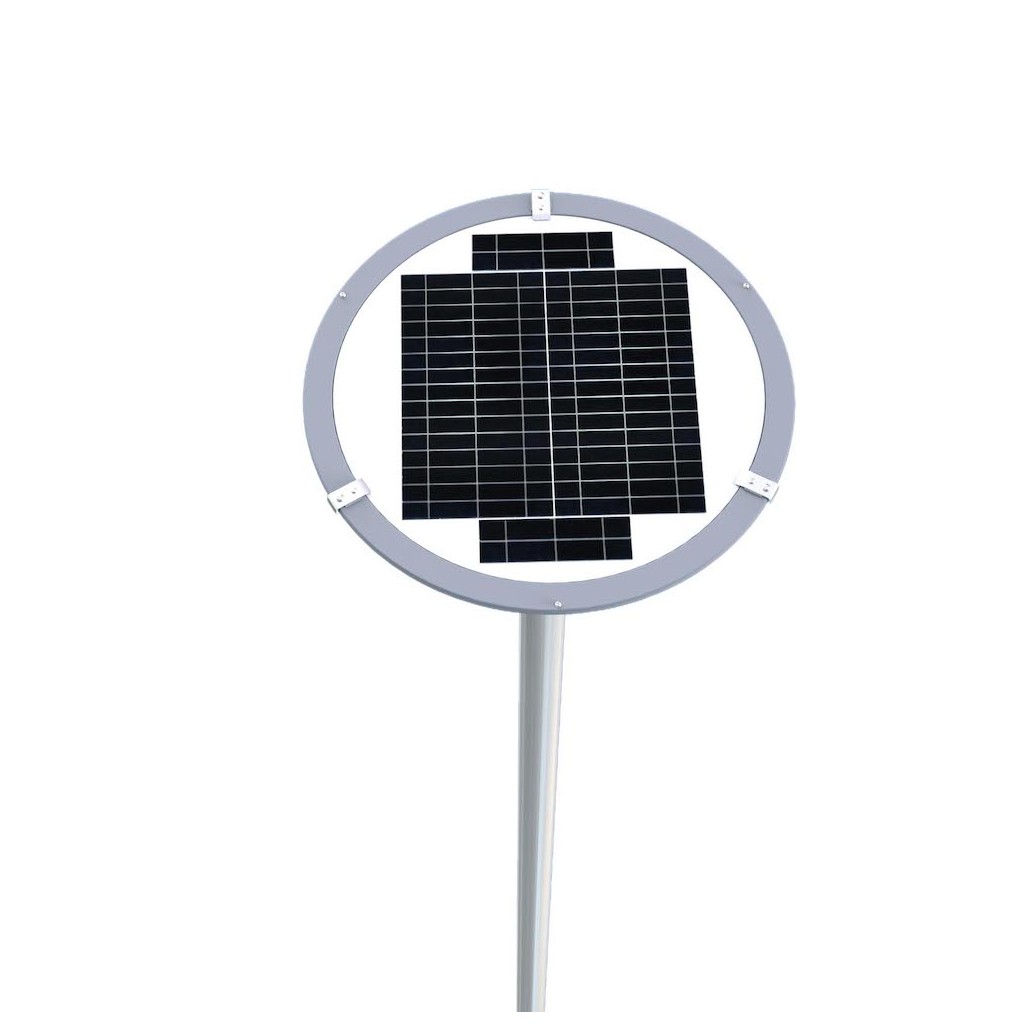 Lampadaire Solaire 2000 Lm Télécommande ZS-CL1-N