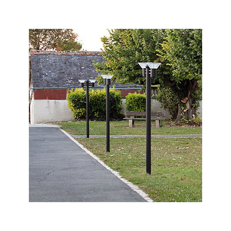 Lampadaire Solaire ORLANDO 2 Têtes