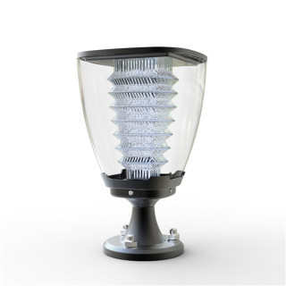 Lampe solaire puissante de poteau 100 lumens julia2 ip 65