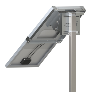 Support de Fixation Signalisation Panneau Solaire U145-150S