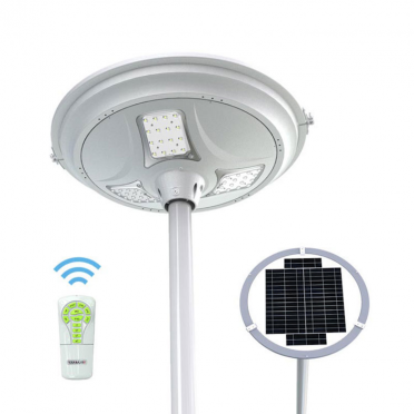 Lampadaire solaire 3000 lumens ZS-SL14-R