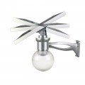 Lampadaire solaire puissant boule zs-r12 4w multi modes 2