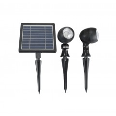 Spot Solaire Double ABS  ZS-SP216 Lumens