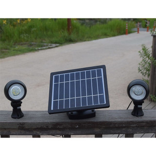 Spot Solaire Double ABS  ZS-SP216 Lumens