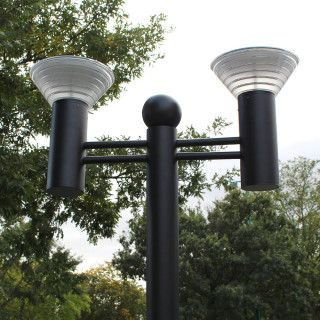Lampadaire Solaire ORLANDO 2 Têtes