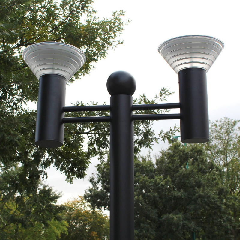 Lampadaire Solaire ORLANDO 2 Têtes