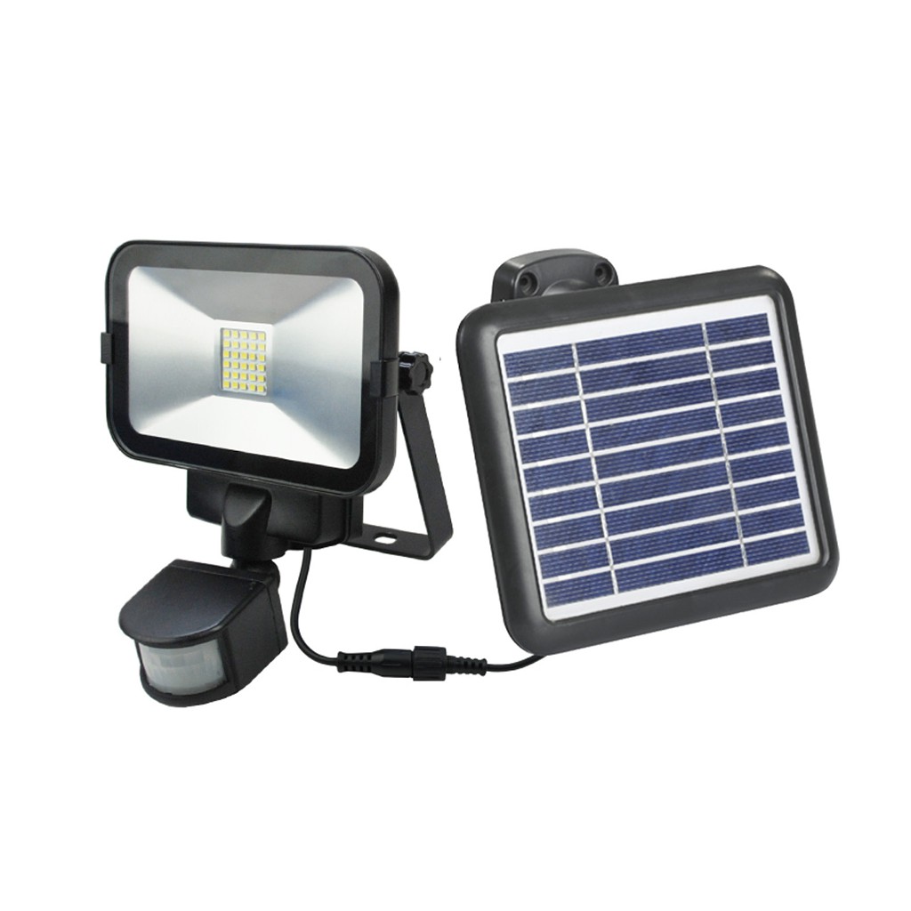 Lampe Solaire Exterieur, 3 Modes Projecteur Led Eclairage