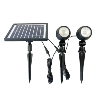Spot Solaire Double ABS  ZS-SP216 Lumens