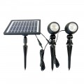 Spot Solaire Double ABS  ZS-SP216 Lumens 0