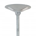 Lampadaire Solaire Complet Télécommande ZS-LR12-N1-Mat3 1