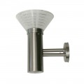 Applique Solaire ORLANDO Inox 1