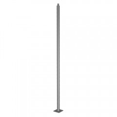 Mât tubulaire de montage 114 - 4 m pour lampadaire solaire