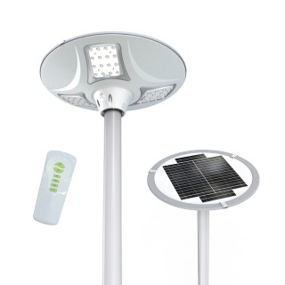 Lampadaire Solaire Complet Télécommande ZS-LR12-N1-Mat3