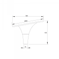 Lampadaire Solaire complet ZS-LR18-Mat3 4