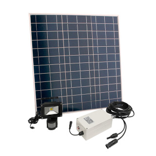 Projecteur solaire puissant 1000 lumens haute autonomie zs-110