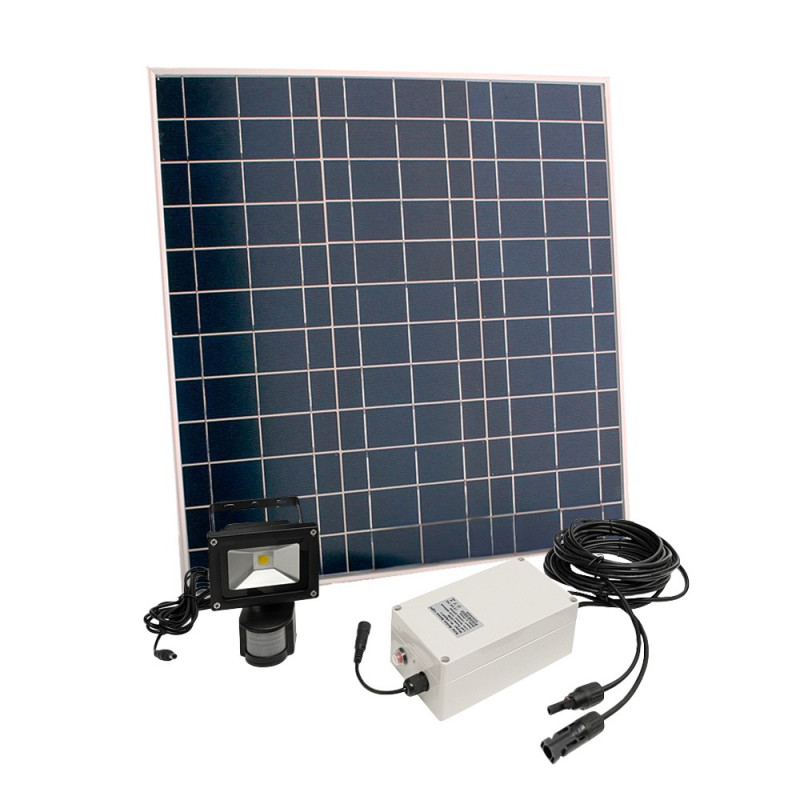 Projecteur solaire puissant 1000 lumens haute autonomie zs-110