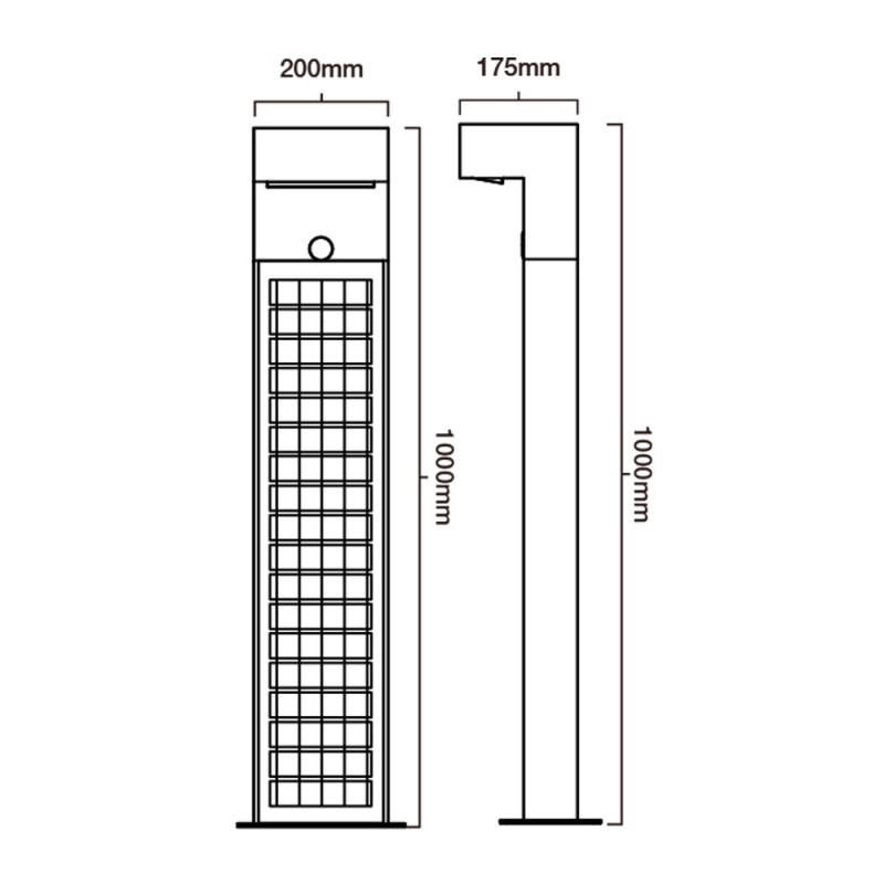 Borne Solaire Kingston 1000