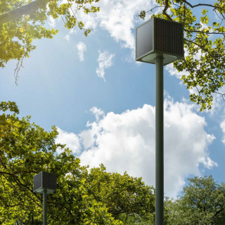 Lampadaire Solaire ZS-CUBIK-L