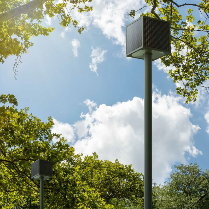 Lampadaire Solaire ZS-CUBIK-L