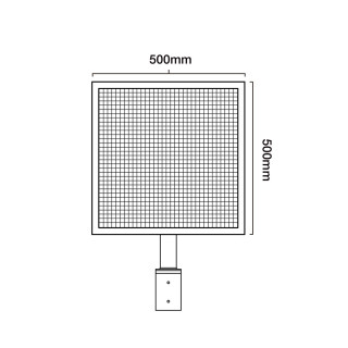 Lampadaire Solaire ZS-CUBIK-L