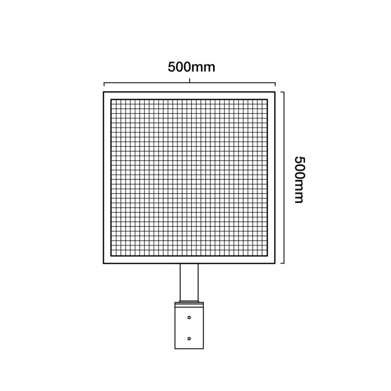 Lampadaire Solaire ZS-CUBIK-L