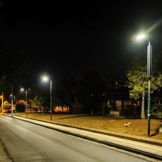 Lampadaire Solaire 30W Led ZS-LSC30-M