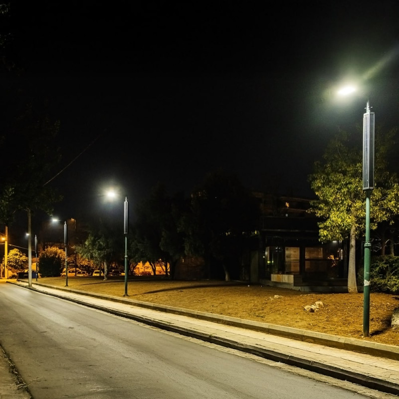 Lampadaire Solaire 30W Led ZS-LSC30-M