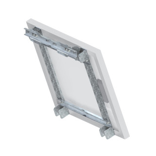 Support de fixation mur mât panneau solaire U50 | ZS Energie Solaire