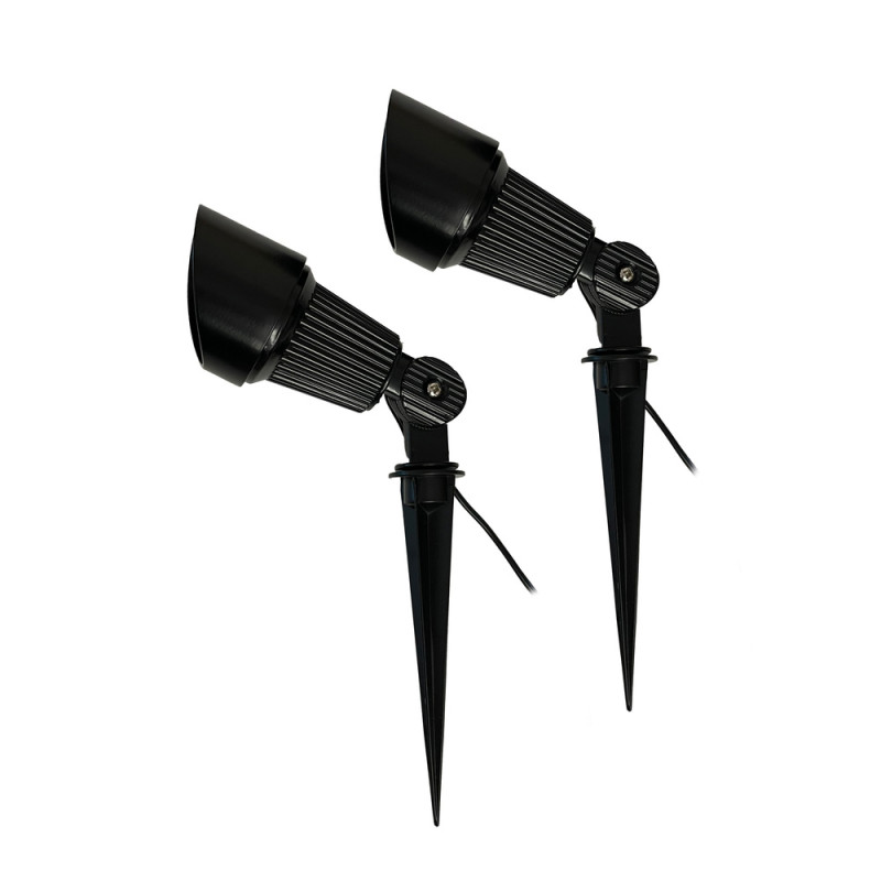 Spot Solaire Double Fonte d'aluminium ZS-SPF600-11